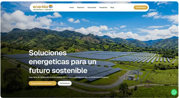 ENERKLAR website cover